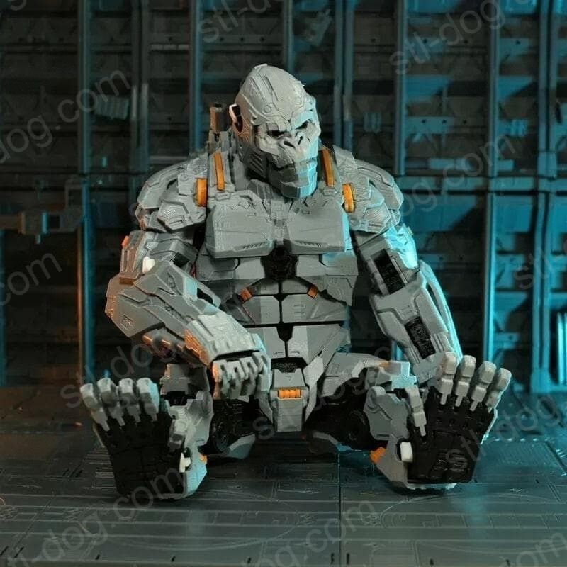 机械大猩猩(Mecha Kong) 3D打印图纸